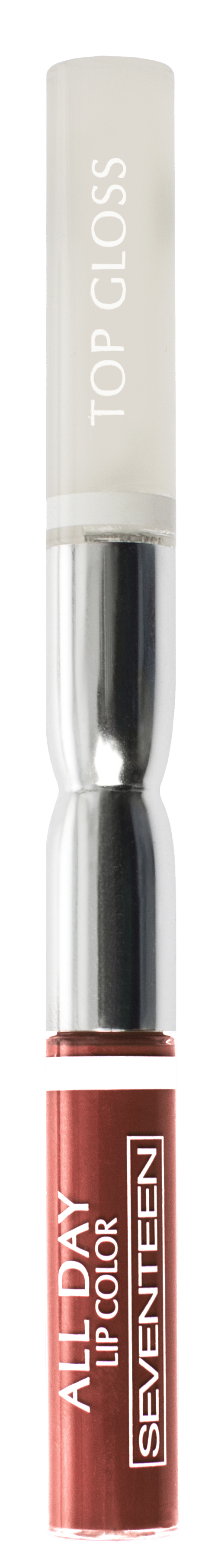 Seventeen. Жидкая стойкая помада-блеск All day lip color & top gloss ...